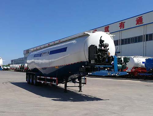 恩信事业牌13米29.4吨3轴低密度粉粒物料运输半挂车(HEX9404GFLA)