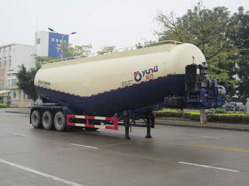 运力牌12.2米30.2吨3轴低密度粉粒物料运输半挂车(LG9402GFL)