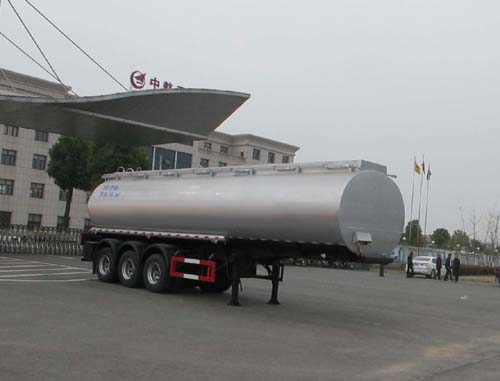 久龙牌10米30.7吨3轴食用油运输半挂车(ALA9400GSY)