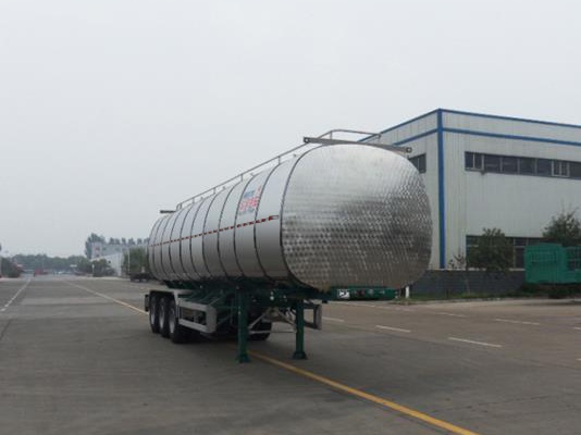华宇达牌11.7米30.5吨3轴液态食品运输半挂车(LHY9400GYS)