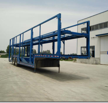 财富牌13.8米12.5吨2轴乘用车辆运输半挂车(MCF9201TCC)