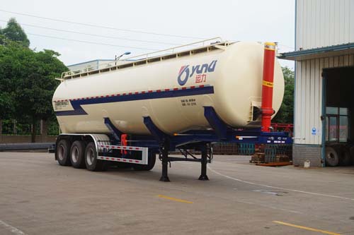 运力牌12.7米32吨3轴低密度粉粒物料运输半挂车(LG9406GFL)