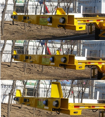 明航牌ZPS9407TJZ集装箱运输半挂车公告图片