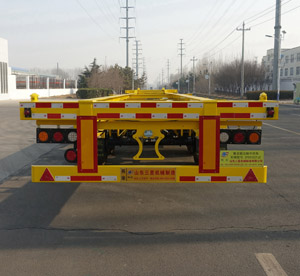 明航牌ZPS9352TJZ集装箱运输半挂车公告图片