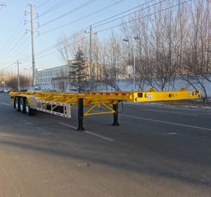 明航牌14米35.8吨3轴集装箱运输半挂车(ZPS9406TJZ)
