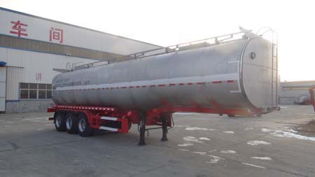 弘瑞通牌10.5米32.2吨3轴普通液体运输半挂车(HRT9400GPG)