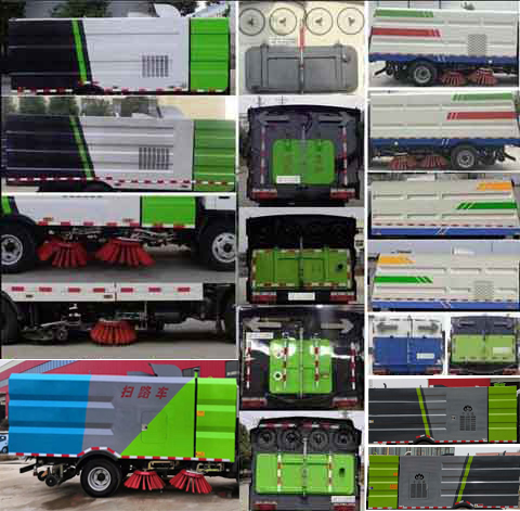 中運威牌ZYW5071TSL6EQ掃路車公告圖片