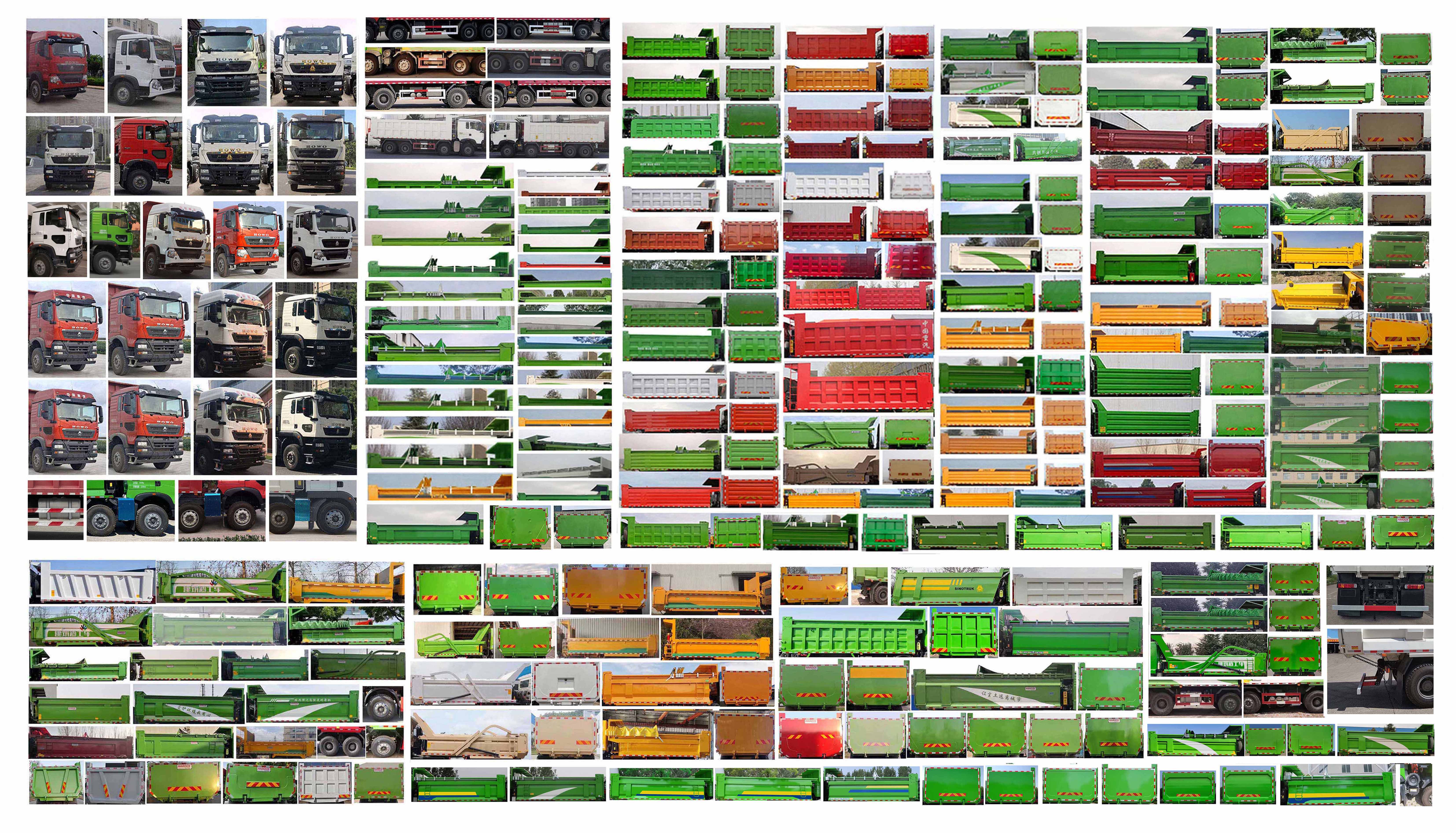 豪沃牌ZZ5317ZLJV286GF1自卸式垃圾車公告圖片