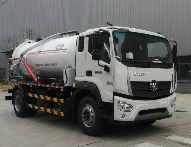 福田牌BJ5182GXWE6-H1吸污车公告图片