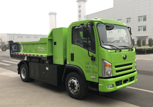 YTZ5100ZLJD0BEV 宇通牌纯电动自卸式垃圾车图片
