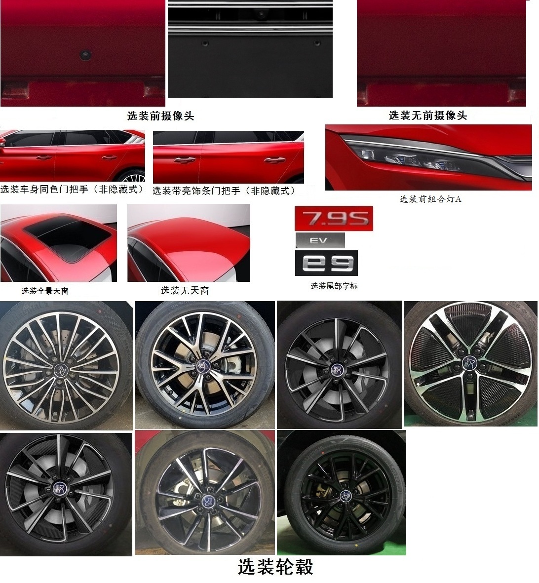 比亚迪牌BYD7009BEV2纯电动轿车公告图片