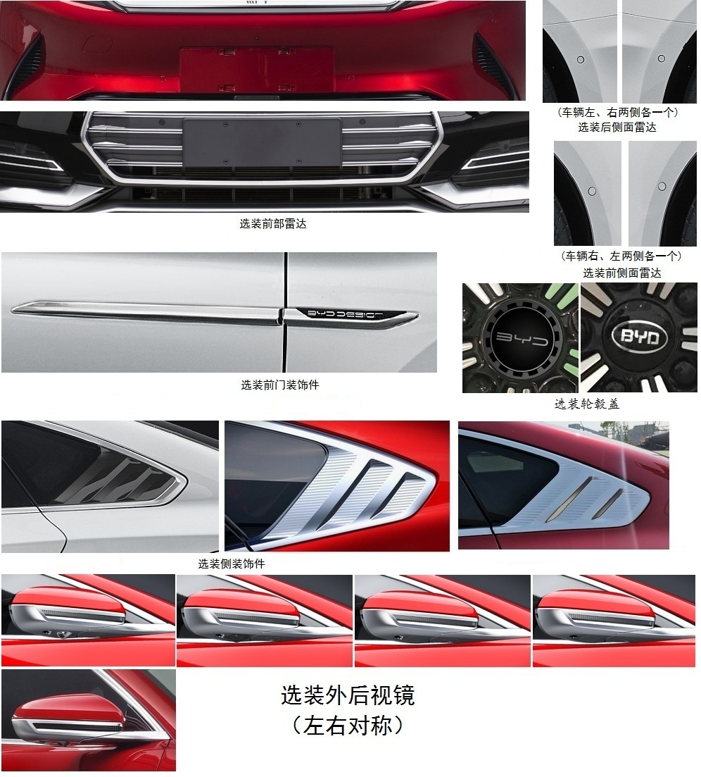 比亚迪牌BYD7009BEV2纯电动轿车公告图片