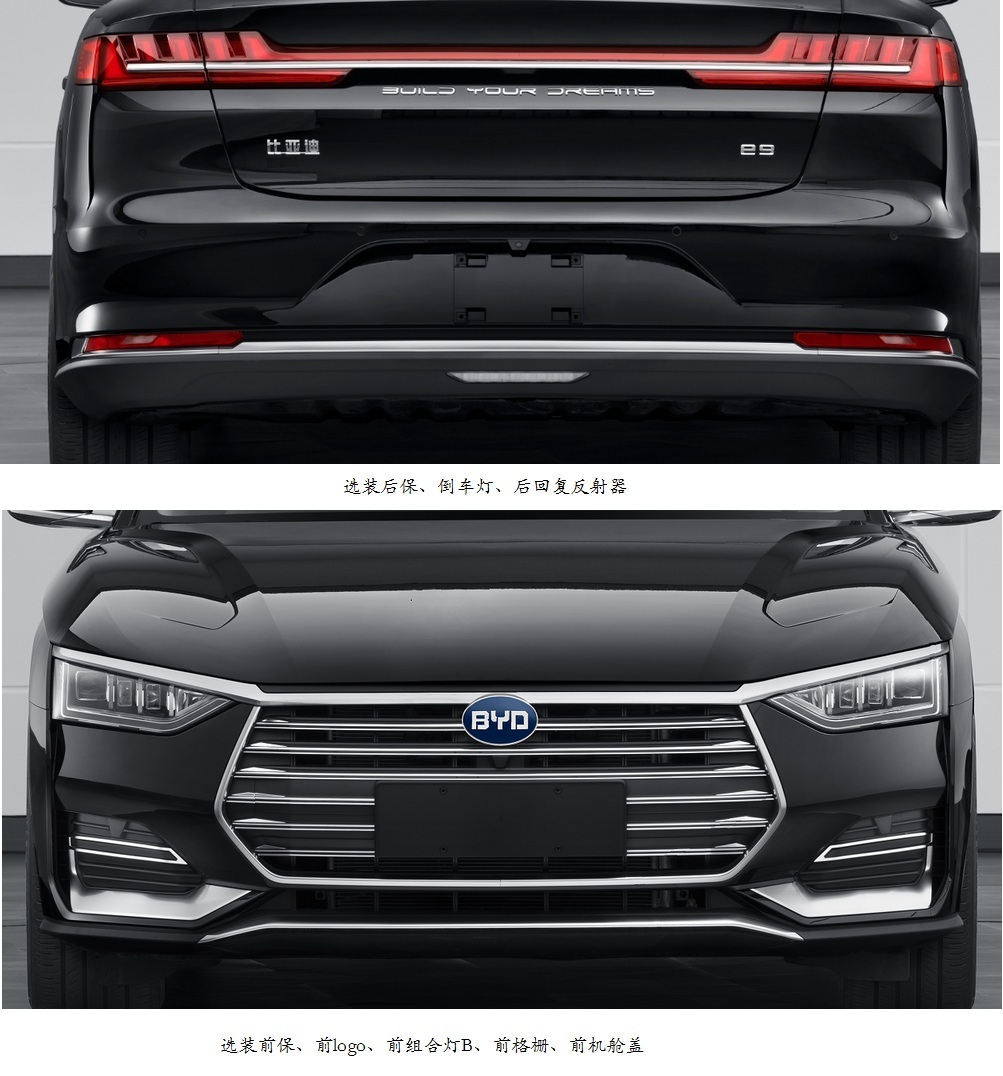 比亚迪牌BYD7009BEV2纯电动轿车公告图片
