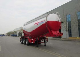 下灰半挂车