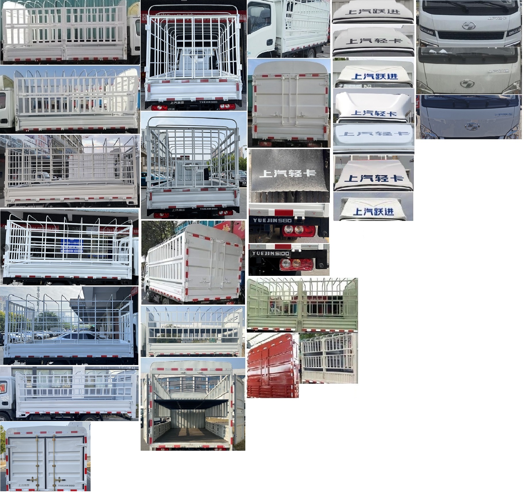 躍進牌SH5043CCYPEDBNZ3倉柵式運輸車公告圖片