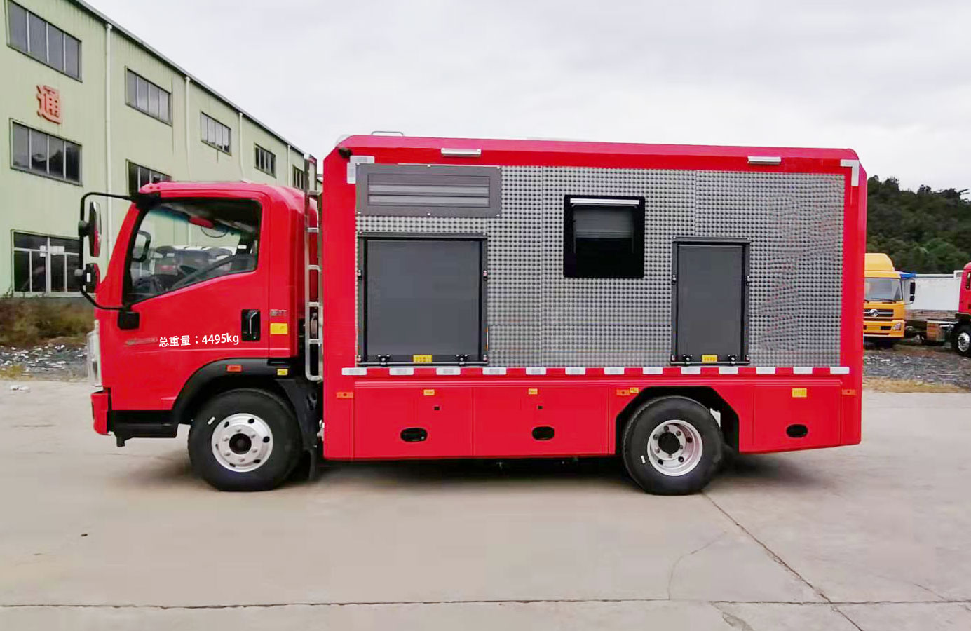 雙亞龍牌FYL5040TPSJNHW6大流量排水搶險(xiǎn)車公告圖片