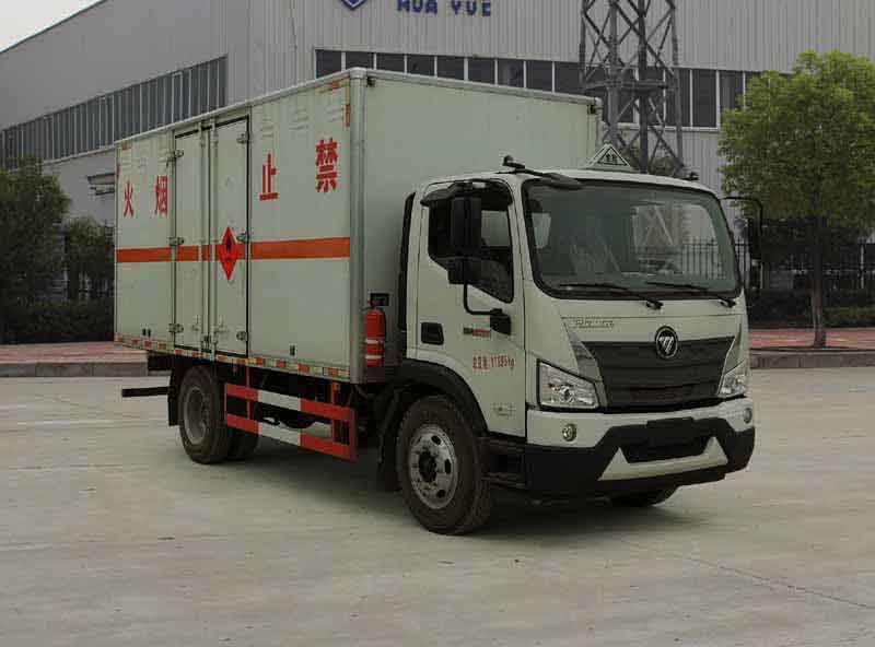 華通牌HCQ5124XRYBJ6-01易燃液體廂式運(yùn)輸車公告圖片