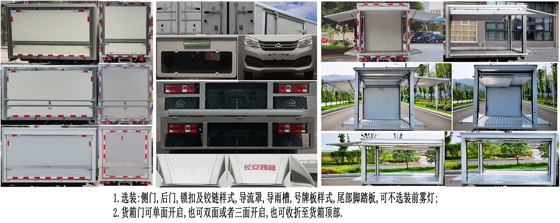 長安牌SC5024XYKXAS6B1翼開啟廂式車公告圖片