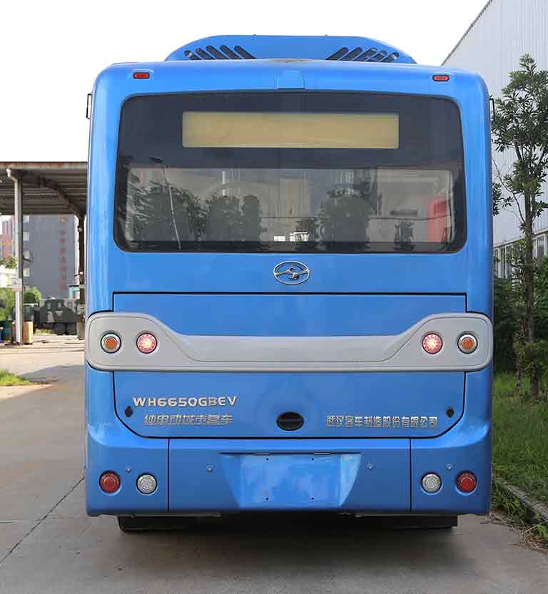 华中牌WH6650GBEV纯电动城市客车公告图片