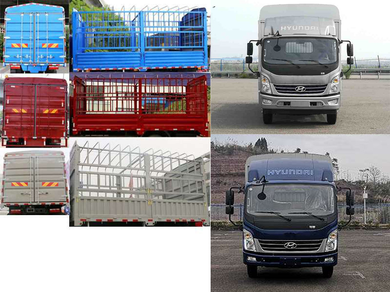 現(xiàn)代牌CHM5141CCYQPA42T倉柵式運(yùn)輸車公告圖片