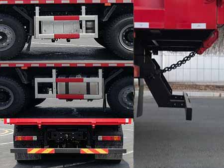 解放牌CA5310ZLJP62K1LT4E6自卸式垃圾車公告圖片