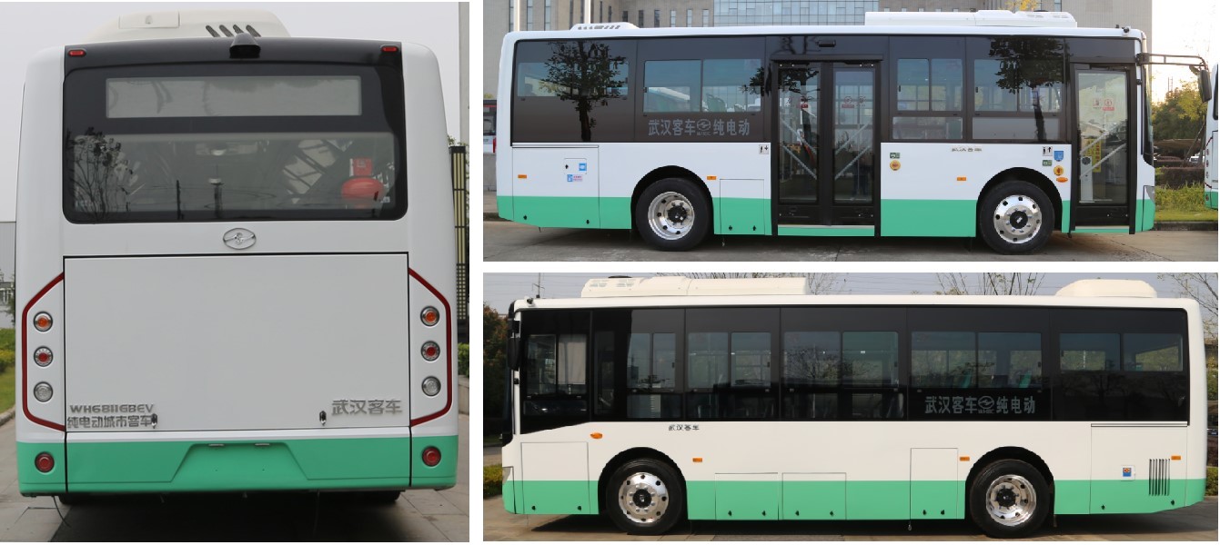 华中牌WH6811GBEV纯电动城市客车公告图片