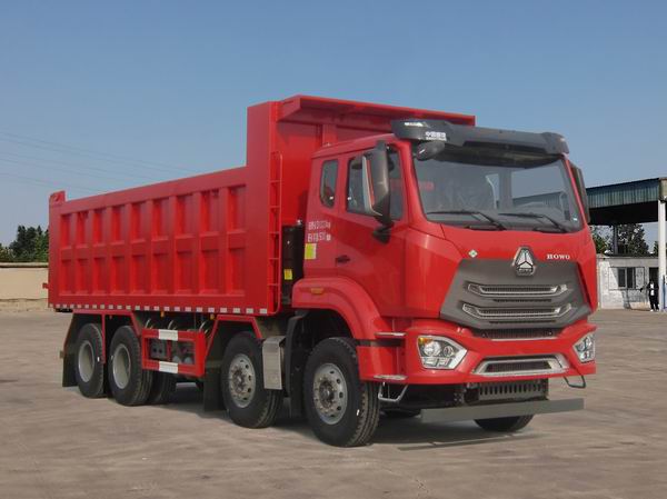 豪沃牌ZZ5317ZLJV356JF1L自卸式垃圾車公告圖片