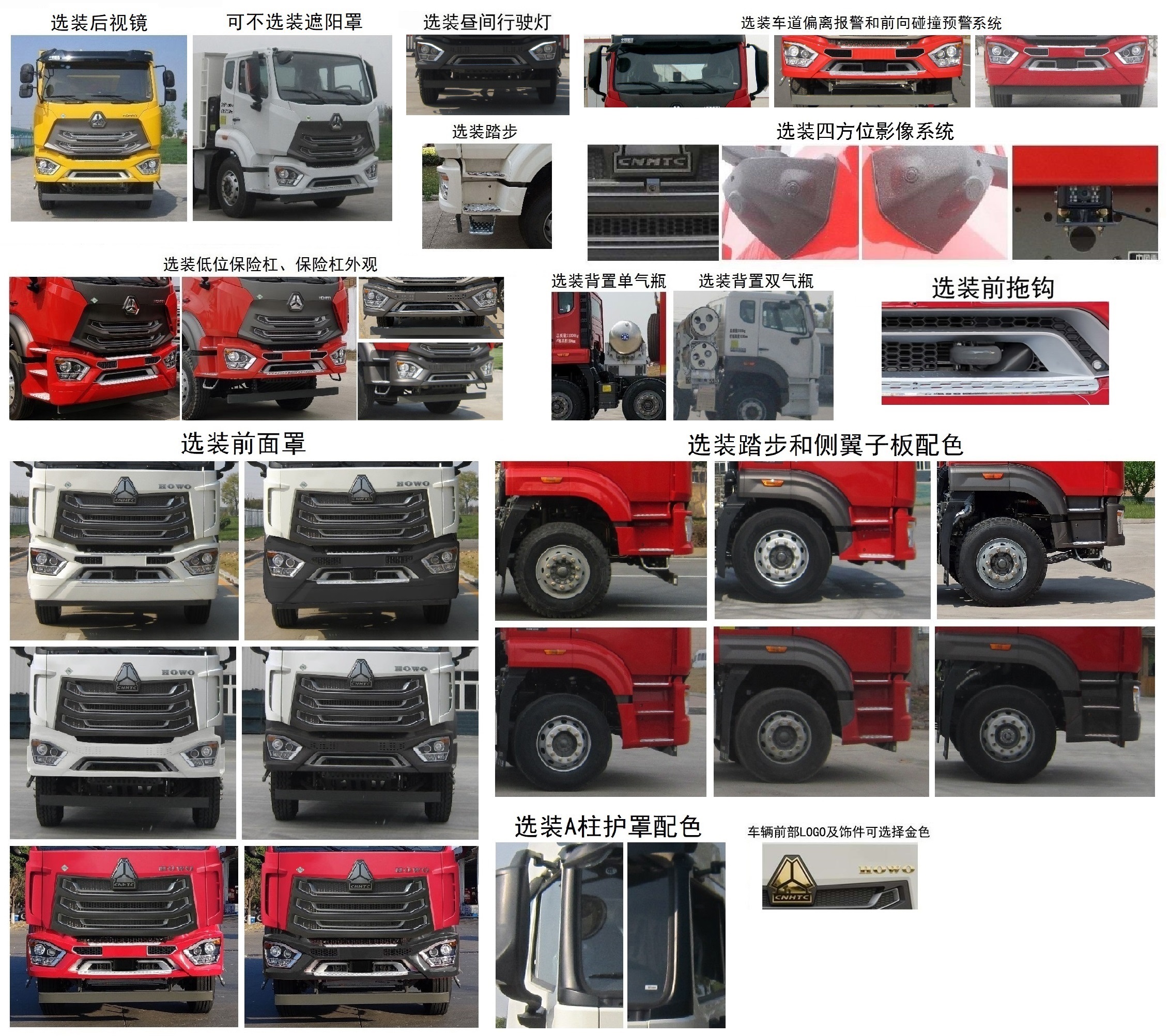 豪沃牌ZZ5317ZLJV356JF1L自卸式垃圾車公告圖片