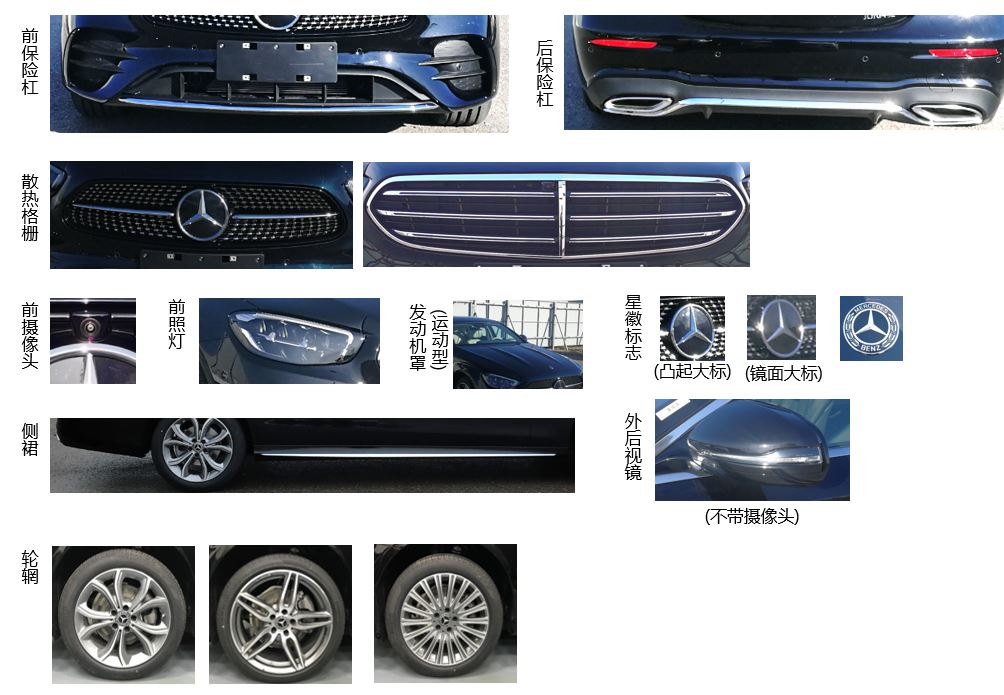 梅赛德斯-奔驰牌BJ7205ML4轿车公告图片