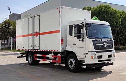 舜德牌SDS5180XRQDF6易燃氣體廂式運輸車公告圖片