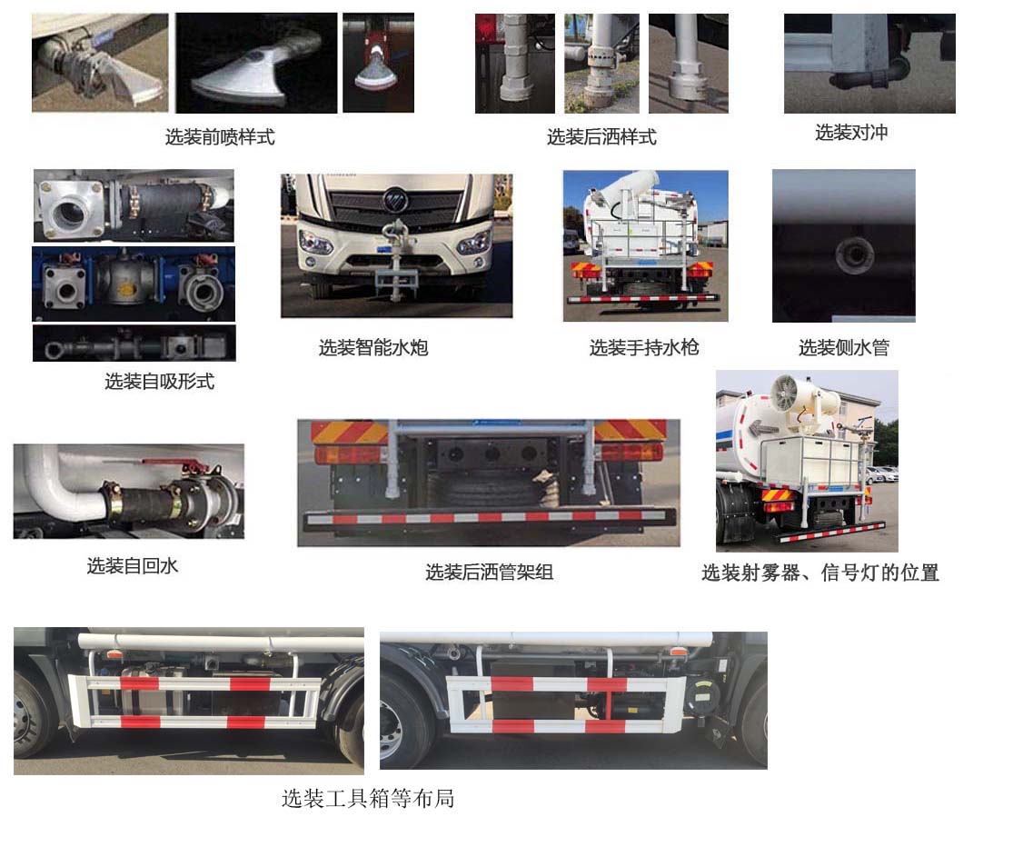 亚特重工牌TZ5184TDYBJF多功能抑尘车公告图片