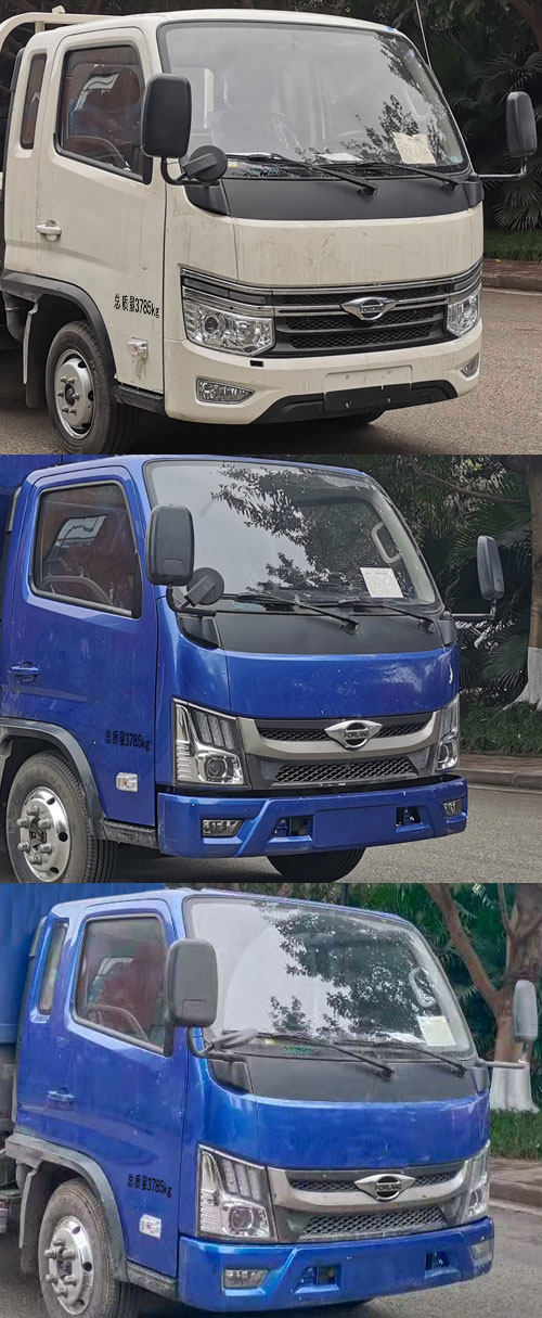 福田牌BJ5045XXY4JBA-22廂式運輸車公告圖片