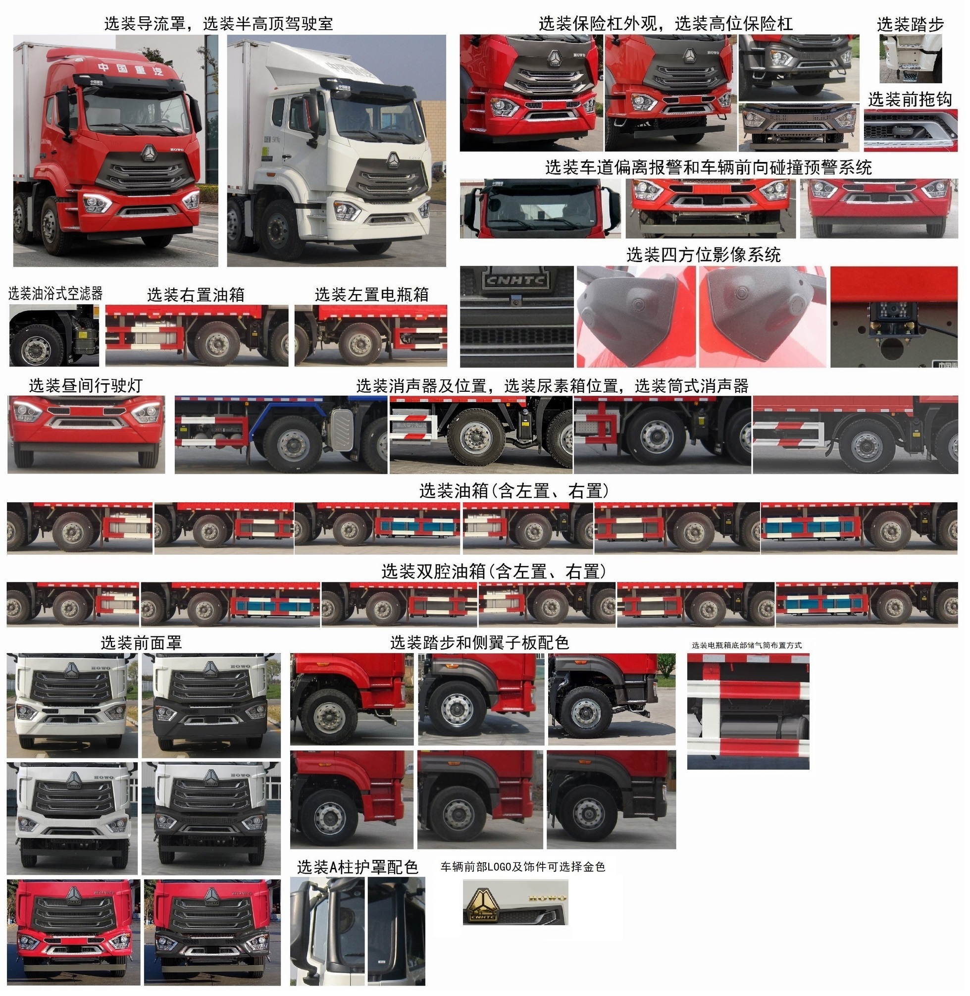 豪沃牌ZZ5257XLCN43CJF1冷藏車公告圖片