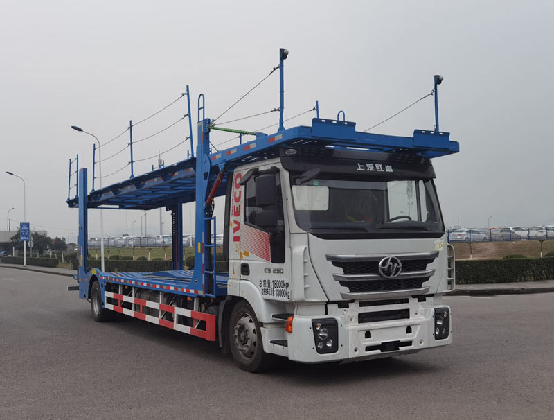 紅巖牌CQ5187TCLHV09681車輛運輸車公告圖片