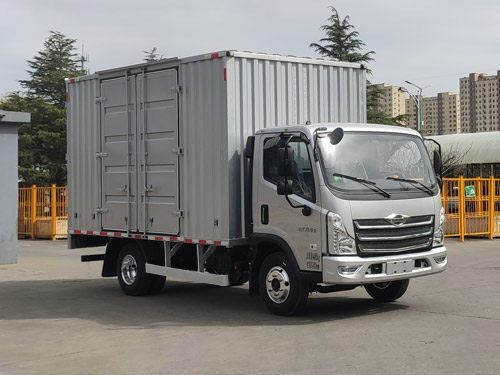 福田牌BJ5046XXY9JBA-05廂式運(yùn)輸車公告圖片