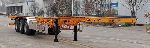 梁郓牌14米35.3吨3轴集装箱运输半挂车(SLY9402TJZEL)