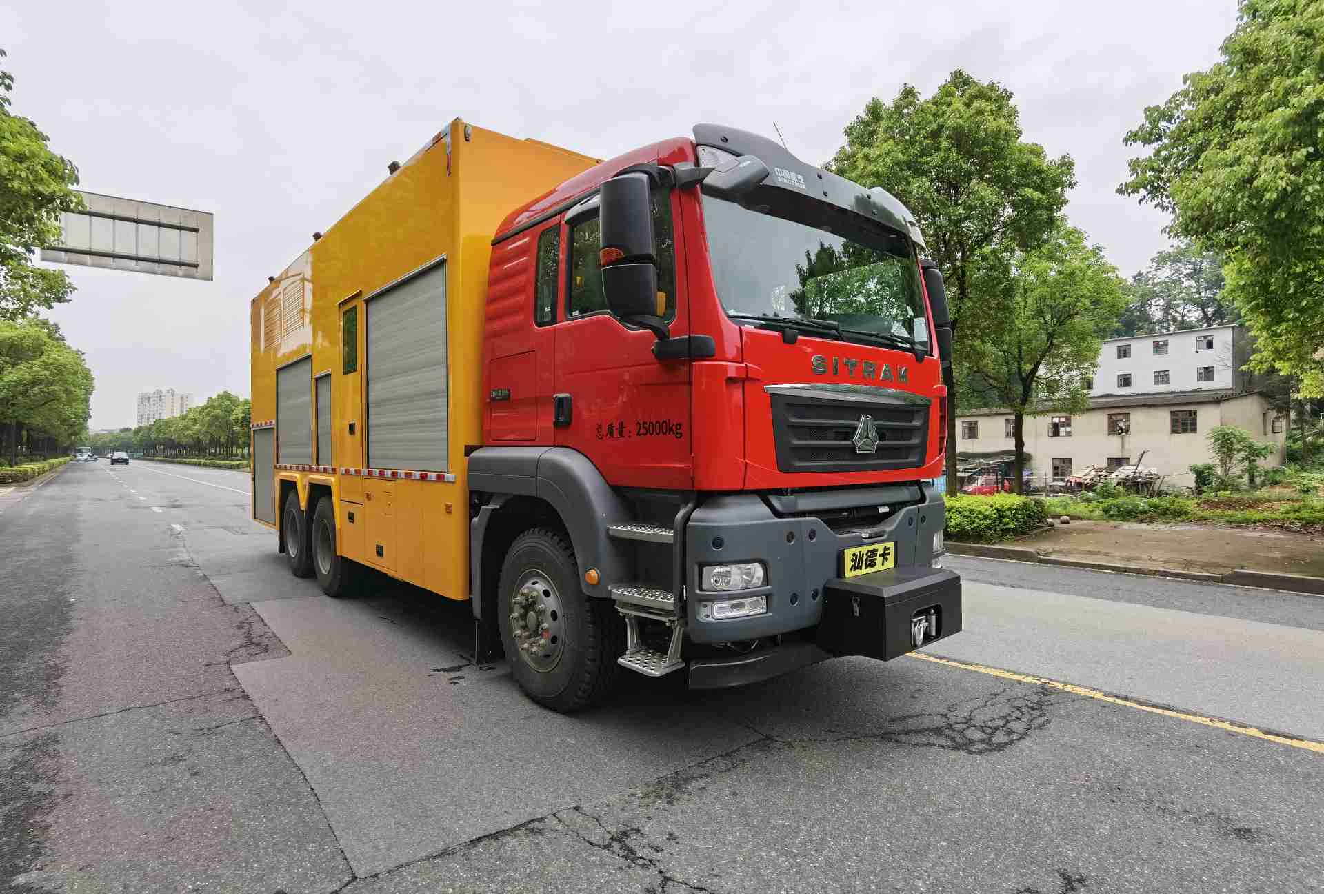 笛沃牌DWP5250TPSD1大流量排水搶險(xiǎn)車公告圖片
