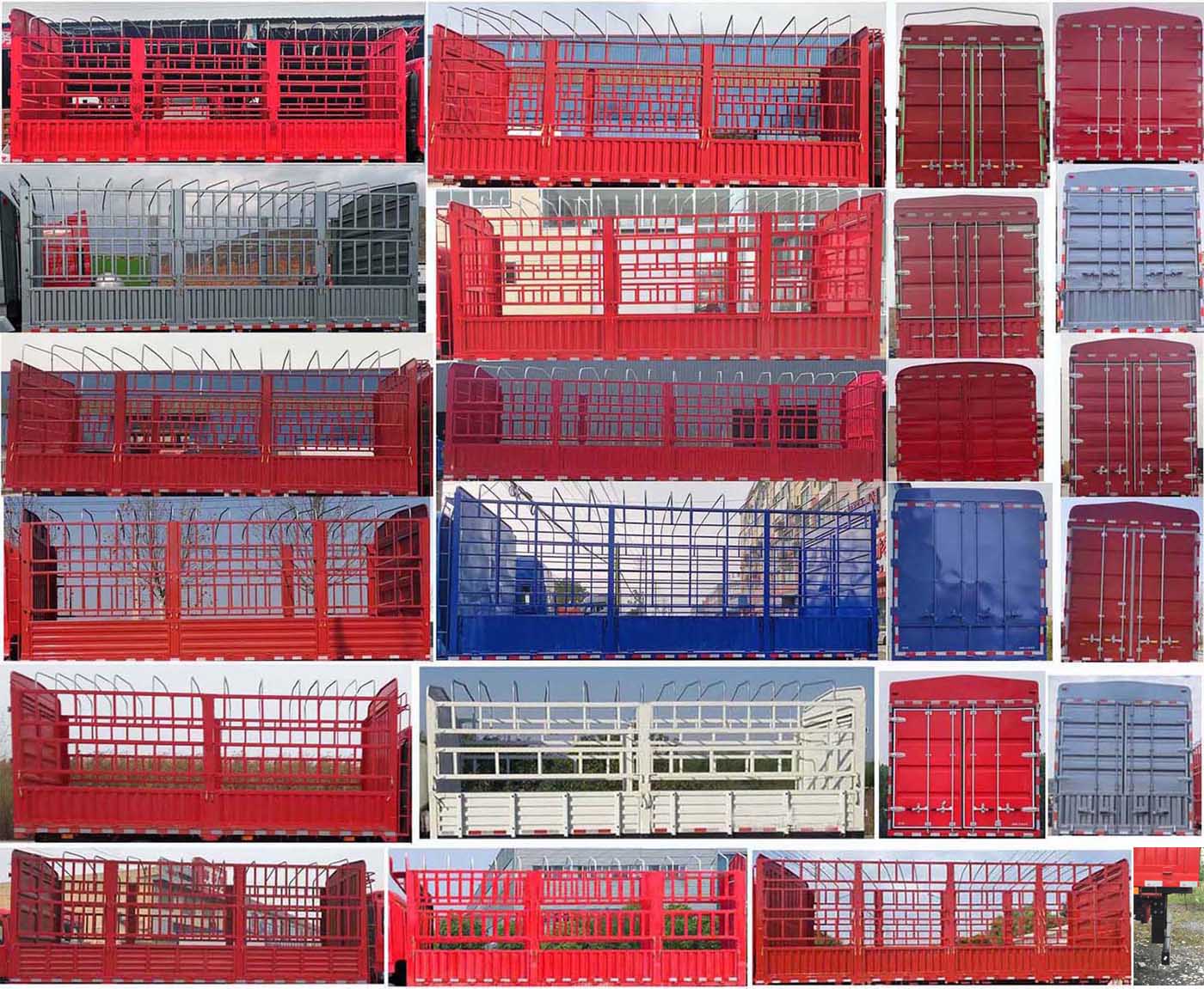 江淮牌HFC5171CCYP2K2A50S倉柵式運輸車公告圖片