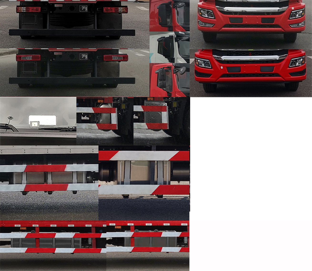 紅巖牌CQ5187XYKEY08711J翼開啟廂式車公告圖片