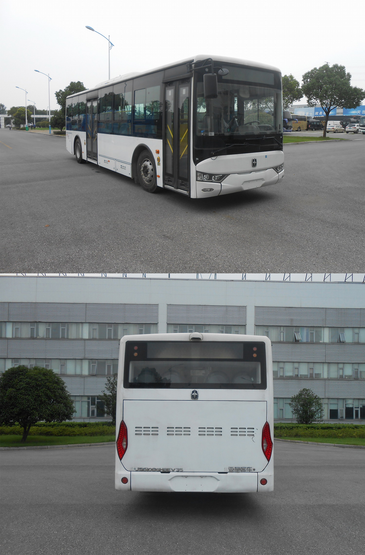 亚星牌JS6108GHBEV35纯电动城市客车公告图片
