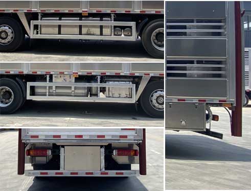 高賽華運(yùn)牌CGS5310CCQCA畜禽運(yùn)輸車公告圖片