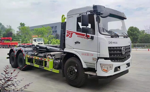 程力威牌CLW5250ZXX6CS车厢可卸式垃圾车公告图片