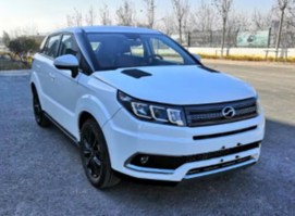 田野牌BQ7161T1型轿车