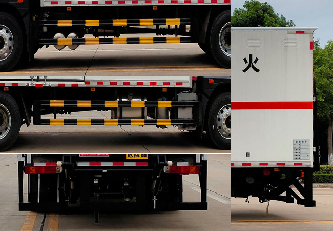 舜德牌SDS5180XRQCA6易燃?xì)怏w廂式運(yùn)輸車公告圖片