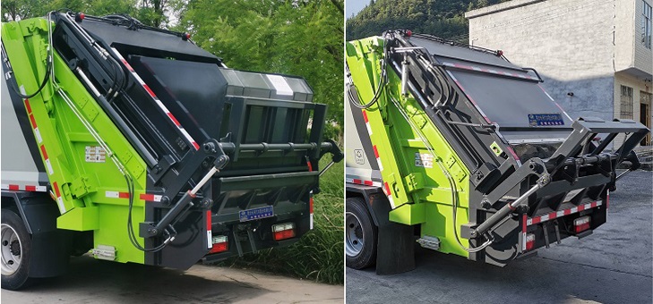 程力威牌CLW5121ZYS6WL壓縮式垃圾車公告圖片