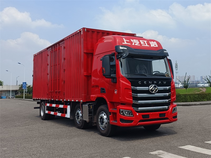 紅巖牌CQ5257XXYEY08483J廂式運(yùn)輸車公告圖片