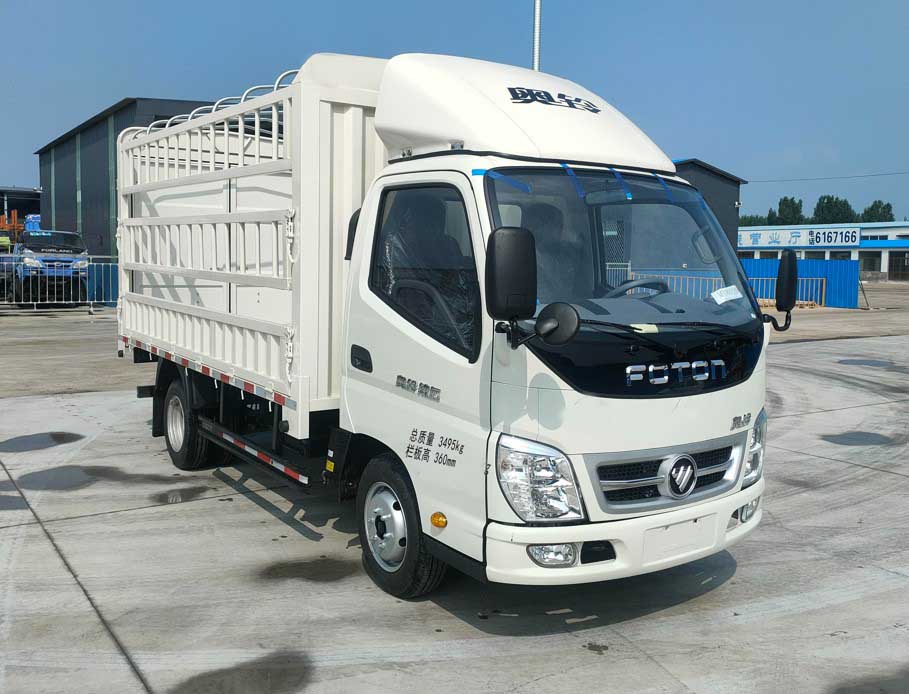 福田牌BJ5031CCY4JV5-AA1仓栅式运输车公告图片
