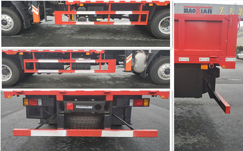 昊之天牌HTR5183JSQ隨車起重運(yùn)輸車公告圖片