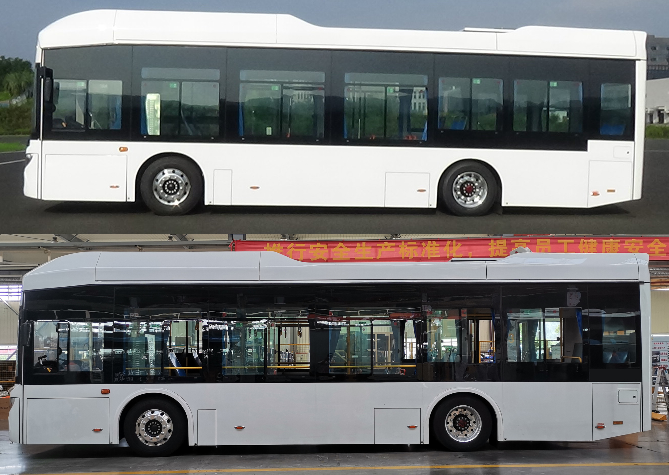 美锦飞驰牌QMJ6110BEVGA纯电动低地板城市客车公告图片