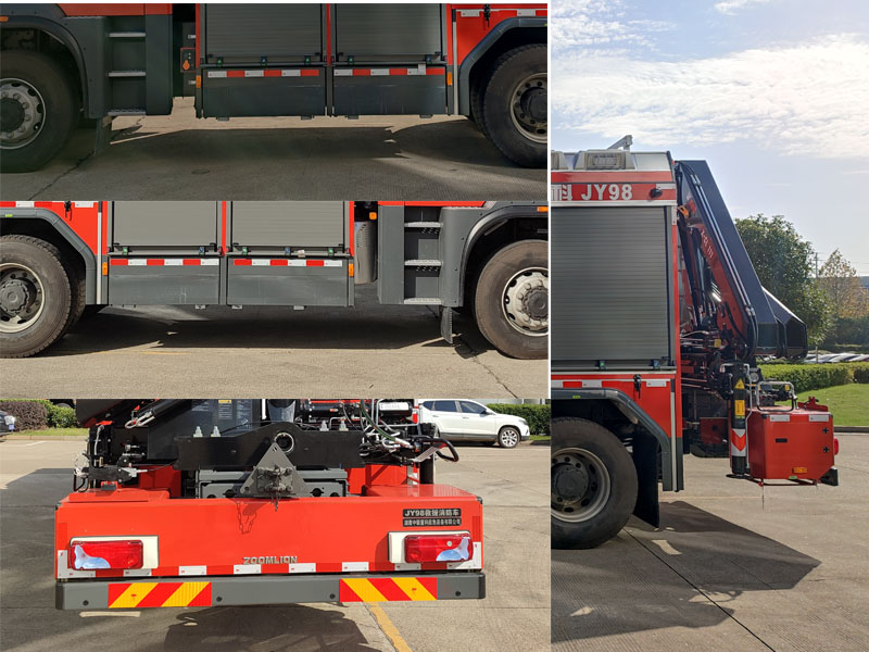 中聯(lián)牌ZLF5144TXFJY98搶險救援消防車公告圖片